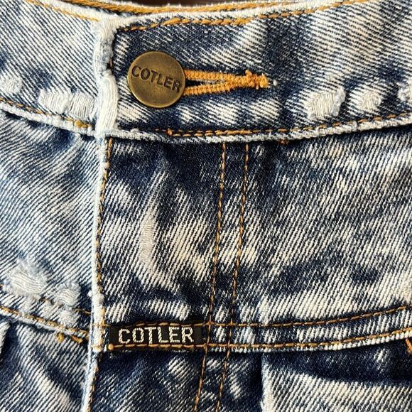 Vintage Cotler Acid Wash Jeans - Picture 7 of 13